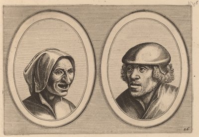 "Vrouw Verneem-al" et "Hans de Pluym-strijcker" - Johannes and Lucas van Doetechum after Pieter Bruegel the Elder