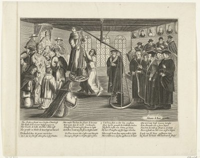 Pesée de la Bible, 1660 - Johannes de Ram