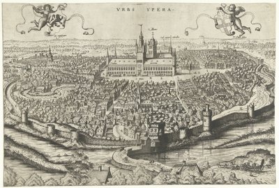 Vue sur Ypres - Johannes of Lucas van Doetechum