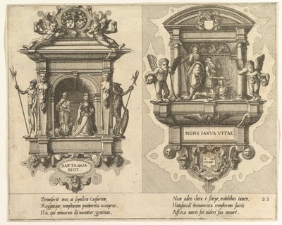Cœnotaphiorum 22, 1563 - Johannes and Lucas van Doetecum