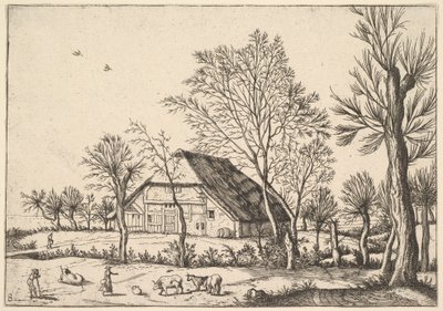 Ferme, de Les Petits Paysages - Johannes van Doetecum I