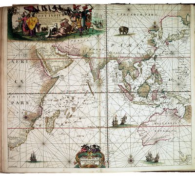 Une carte reliée dans le 