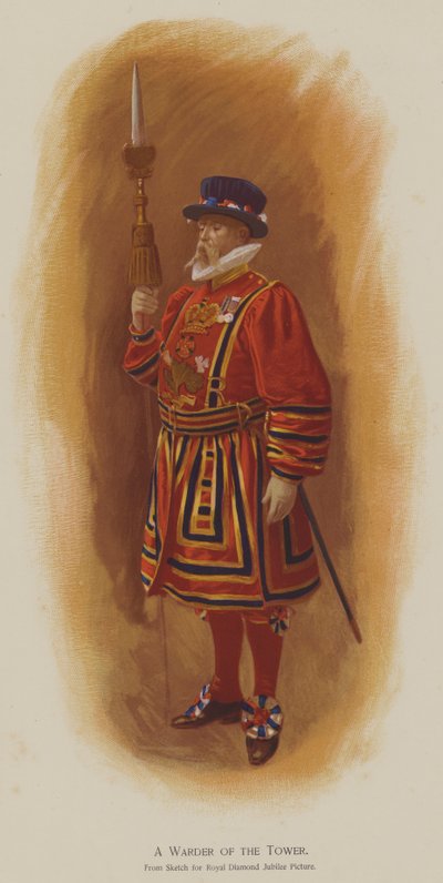Un gardien de la Tour - John (after) Charlton