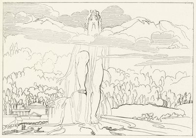 La statue des quatre métaux, Enfer, Chant 14 (gravure) - John (after) Flaxman