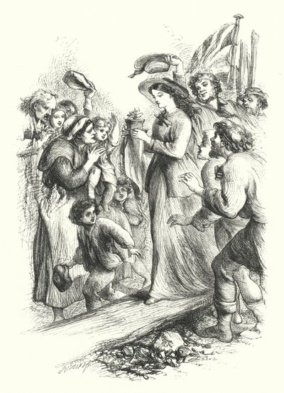 Le Débarquement de la Primevère - John (after) Gilbert