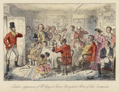 Illustration de John Leech pour Mr Sponge
