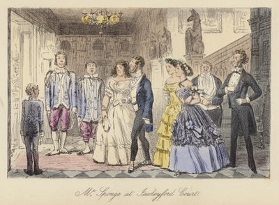 Illustration de John Leech pour Mr Sponge