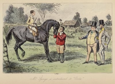 Illustration de John Leech pour Mr Sponge