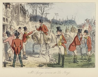 Illustration de John Leech pour Mr Sponge