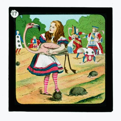 Alice au pays des merveilles, diapositives colorées - John (after) Tenniel