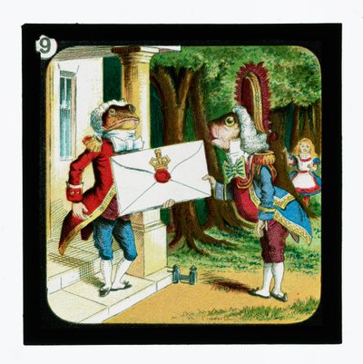 Alice au pays des merveilles, diapositives colorées - John (after) Tenniel