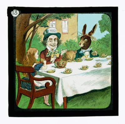 Alice au Pays des Merveilles, Diapositives colorées - John (after) Tenniel