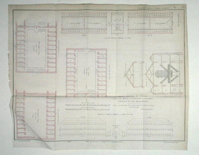 Bâtiments proposés pour les prisonniers sous le système de confinement et de discipline entretenu par le capitaine Machonochie, R.N. - John Arrowsmith