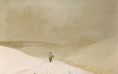 Neige et Brume (Caprice en Jaune Mineur) - John Atkinson Grimshaw