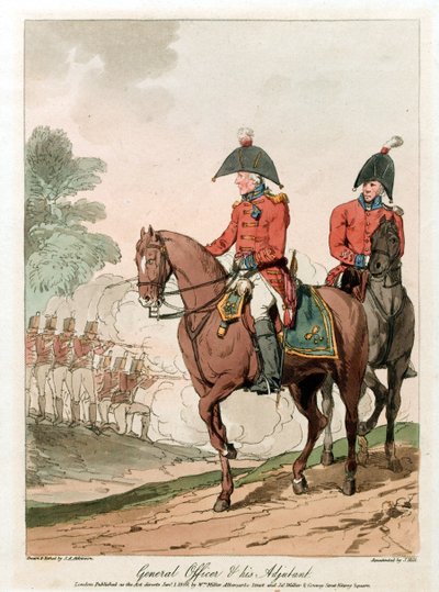 Officier général et son adjudant - John Augustus (after) Atkinson