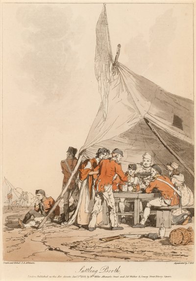 Buvette, vers 1808 - John Augustus Atkinson