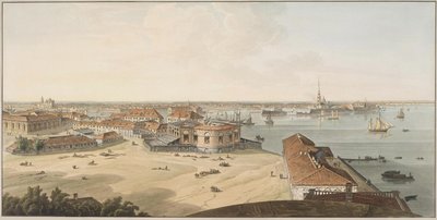 Vue sur la flèche de l