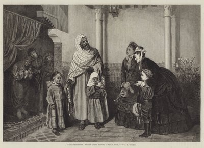 La Présentation, Dames anglaises visitant la maison d