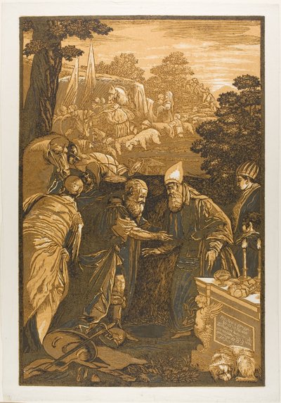 Melchisedech bénissant Abraham, de Opera Selectoria - John Baptist Jackson