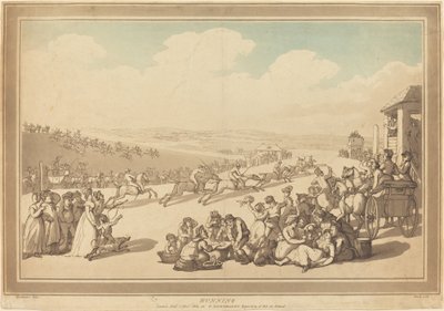 Course - John Bluck after Thomas Rowlandson