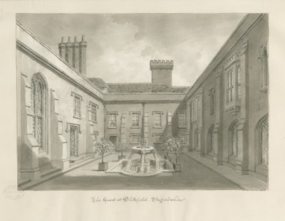 Blithfield Hall - Cour - John Buckler