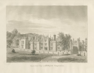 Blithfield Hall - John Buckler
