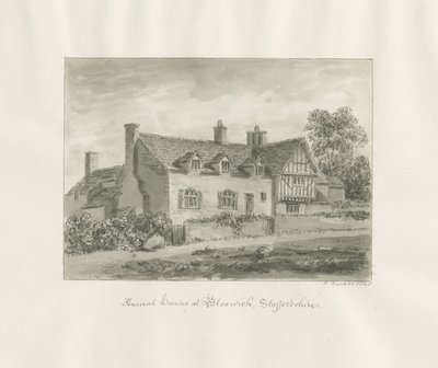 Bloxwich - maison ancienne - John Buckler