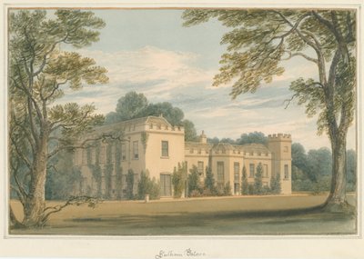 Middlesex - Palais de Fulham, 1824 - John Buckler