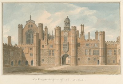 Middlesex - Hampton Court - Premier quadrilatère - John Buckler