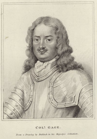 Portrait de Sir Henry Gage - John Bulfinch