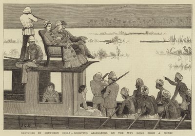 Croquis dans le sud de l
