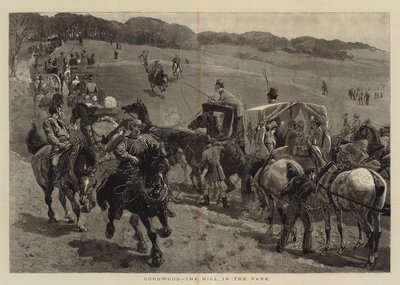 Goodwood, la colline dans le parc - John Charlton