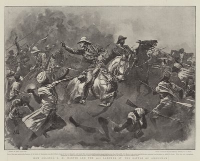 Comment le colonel R H Martin a mené les 21e lanciers à la bataille d