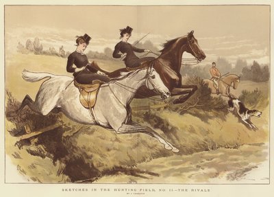Croquis sur le terrain de chasse, n° II, les rivaux - John Charlton