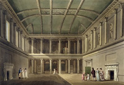Intérieur de la salle de concert, de 