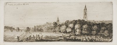 Dumfries depuis le quai - John Clerk of Eldin