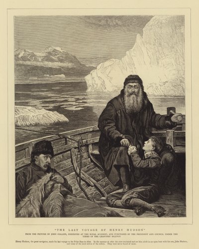 Le dernier voyage de Henry Hudson - John Collier