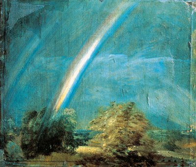 Paysage avec un double arc-en-ciel - John Constable