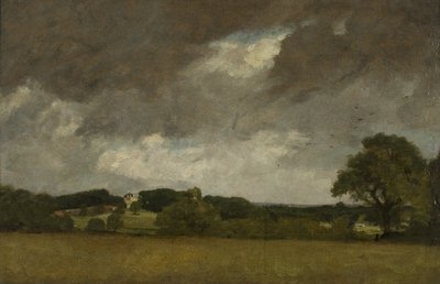 Malvern Hall depuis le sud-ouest - John Constable