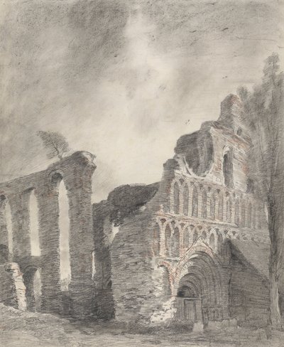 Ruine du Prieuré de St. Botolph, Colchester - John Constable