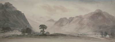 Vue à Borrowdale - John Constable