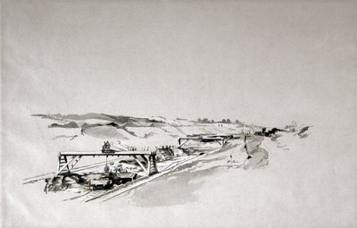 Coupe de Blisworth, Northamptonshire, septembre 1838 - John Cooke Bourne