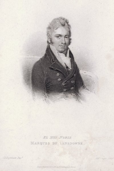 Henry Petty-Fitzmaurice, 3e marquis de Lansdowne, homme politique whig anglais, ministre de l