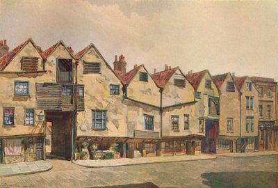 Anciennes maisons de Bermondsey Street, Bermondsey, Londres, 1886 1926 - John Crowther