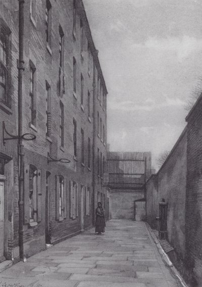 Londres perdu : Marshalsea Place, partie de la prison pour débiteurs - John Crowther