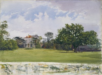 Vue latérale de Turret House, Lambeth, 1880 - John Crowther