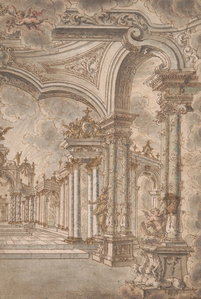 Une fantaisie architecturale - John Devoto