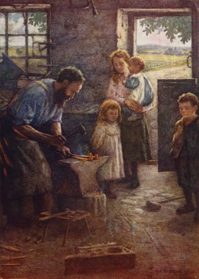 Le forgeron du village - John Dobson