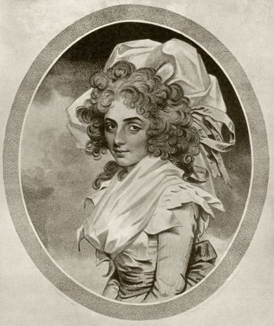 Sarah Siddons, gravée par Peltro W. Tomkins, tirée du 