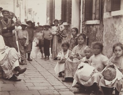 Burano - Ouvrières de dentelle - John Edward Alyosius Steggall